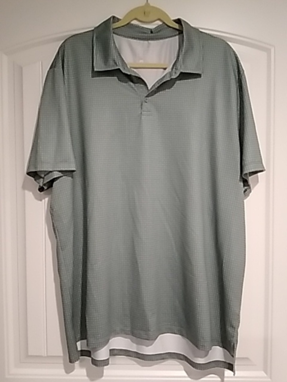 STYLUS Men's Sage Green Polo Shirt
